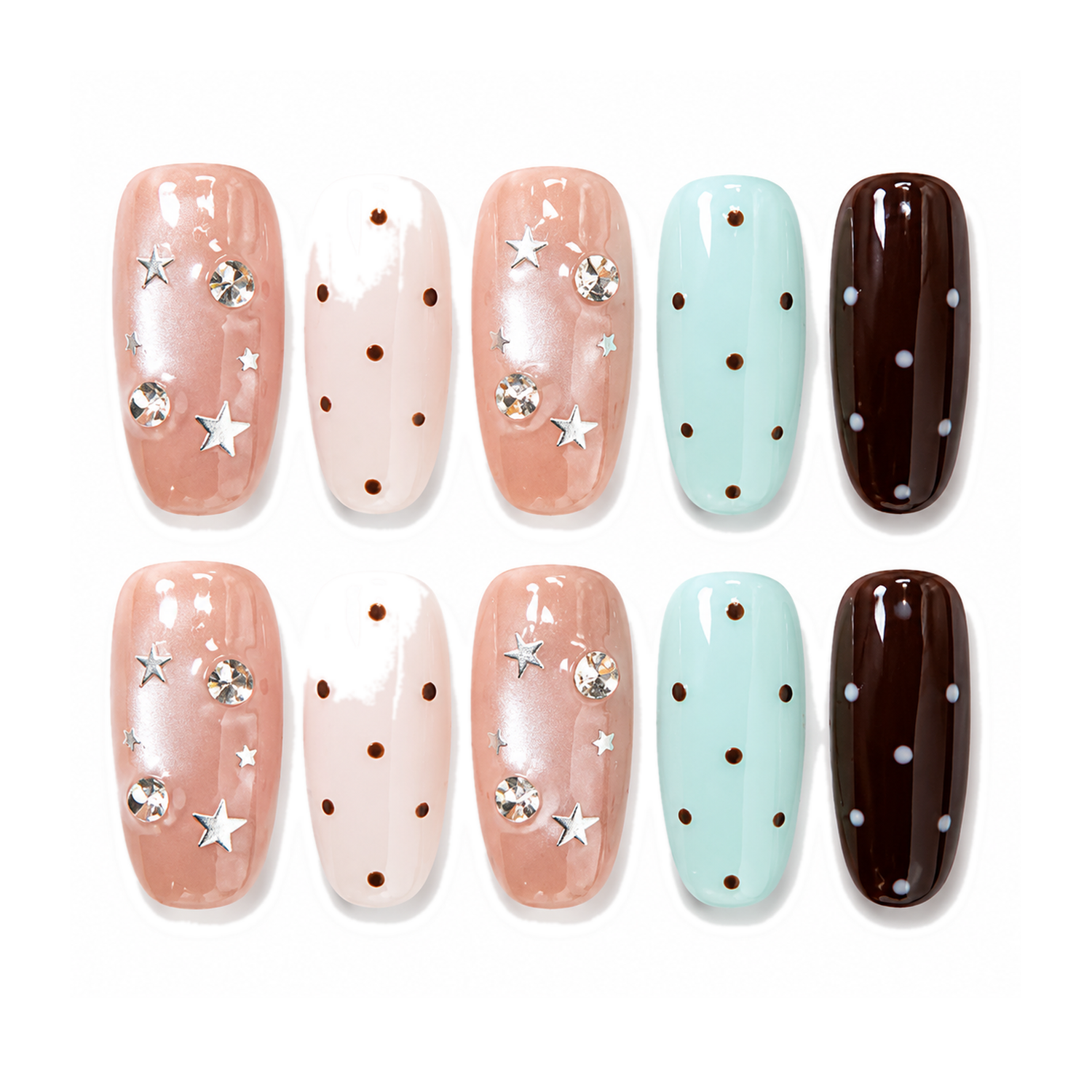 How to Apply T-002-E Handmade Multi-Color Medium Almond at Home