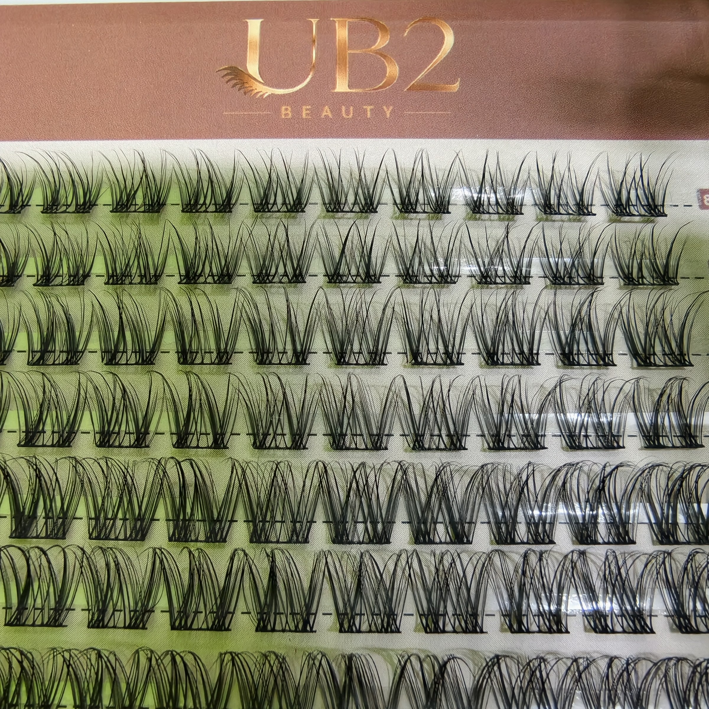 Natural FD2 DIY Cluster Lash Kit - 12 Rows - product image 2